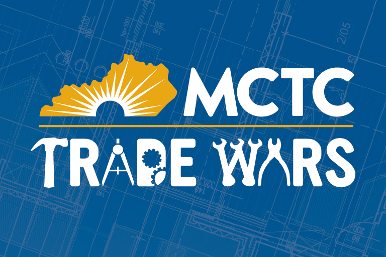 天美传媒 Trade wars logo on a blue schematic background.